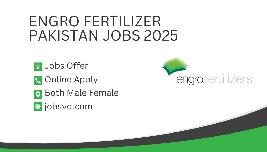 Engro Fertilizer Pakistan Jobs 2025