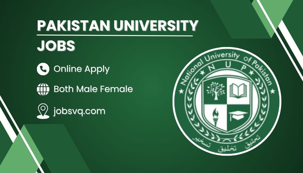 Pakistan University Jobs