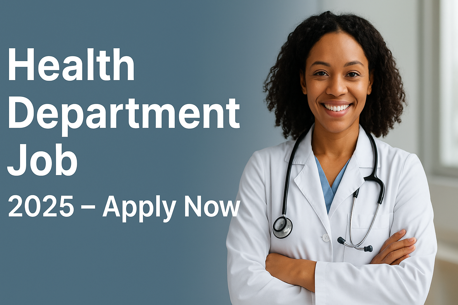 Health Department job 2025