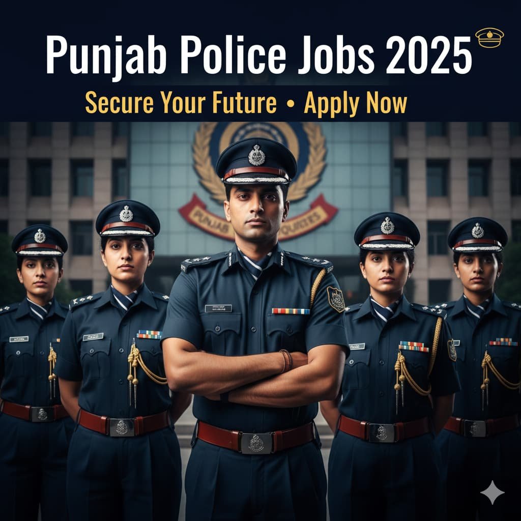 Pakistan Punjab Police Jobs 2025 – Secure Powerful Career